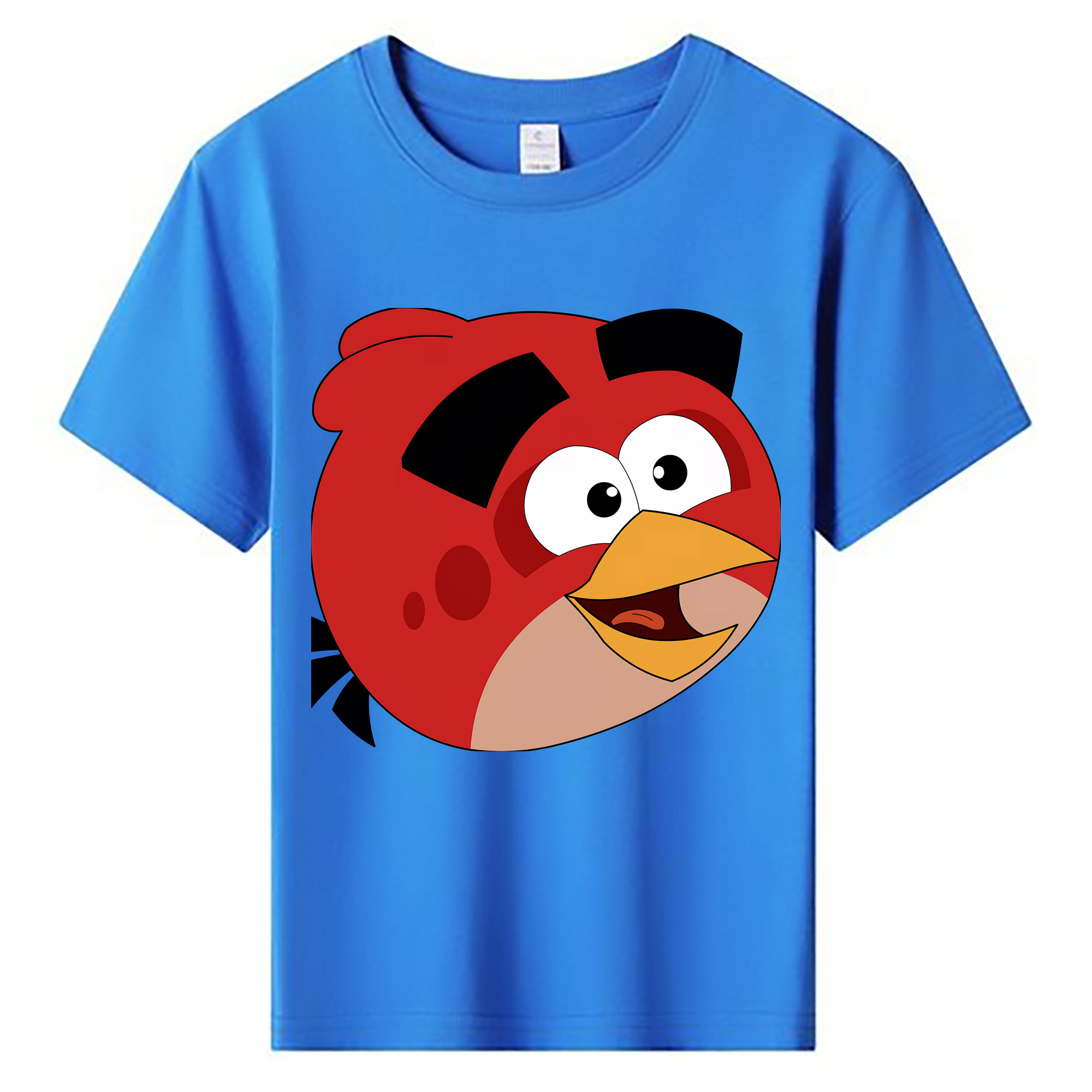 （画像用） Angry Birds アングリーバード 綿100％キッズTシャツ（フロントプリント）